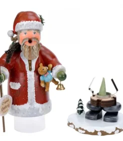 Hubrig, figurines pour enfant Personnage Brule-Encens Père Noël