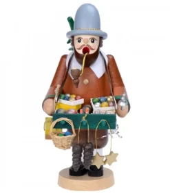 Richard Glasser, Pyramides de Noël allemandes Personnage Brule-Encens Vendeur De Déco De Noël