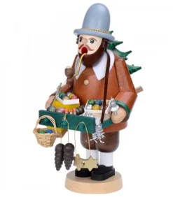 Richard Glasser, Pyramides de Noël allemandes Personnage Brule-Encens Vendeur De Déco De Noël
