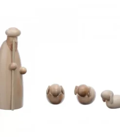 Schalling, crèche moderne Personnage De Crèche, Berger Et Moutons, 6 Cm