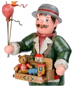Hubrig, figurines pour enfant Personnage Porte Encens Vendeur De Ballons