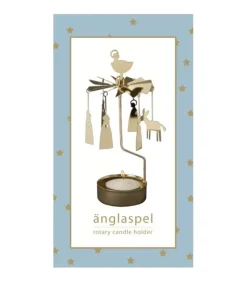 Pluto Produkter, déco de Noël Scandinave Photophore De Noël Crèche Dore