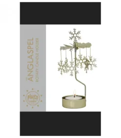 Pluto Produkter, déco de Noël Scandinave Photophore Noël Flocons De Neige Dores