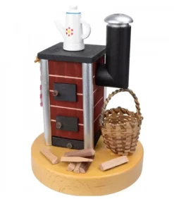 Richard Glasser, Pyramides de Noël allemandes Poele A Bois Brule-Encens