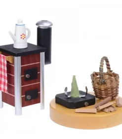 Richard Glasser, Pyramides de Noël allemandes Poele A Bois Brule-Encens