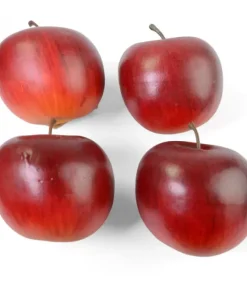 Riffelmacher et Weinberger Pomme Décorative Rouge Fonce, 6,5 Cm