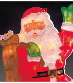 Konstsmide, guirlandes lumineuses de Noël Père Noël Lumineux Qui Salue