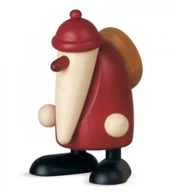 Köhler, Père Noël en bois Père Noël Rouge Avec Hotte