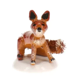 Hubrig, figurines pour enfant Renard, Village De Noël Miniature