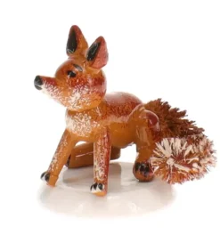 Hubrig, figurines pour enfant Renard, Village De Noël Miniature