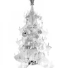 Pluto Produkter, déco de Noël Scandinave Sapin De Noël Design, Metal Argente, 12 Cm