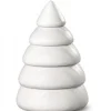 Köhler, Père Noël en bois Sapin Design Blanc, 11,5 Cm