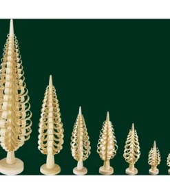 Richard Glasser, Pyramides de Noël allemandes Sapin Noël Bois Sculpte, 16 Cm