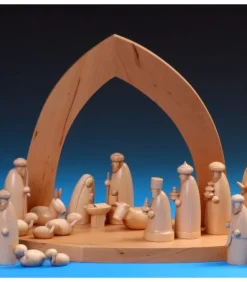 Schalling, crèche moderne Trois Rois Mages, Personnages Pour Crèche De Noël, 6 Cm