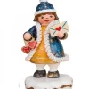 Hubrig, figurines pour enfant Village De Noël Miniature, Figurine Ange Lettre Avec Coeur