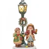 Hubrig, figurines pour enfant Village De Noël Miniature, Enfants Sous Reverbere