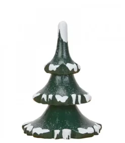 Hubrig, figurines pour enfant Village De Noël Miniature, 2 Sapins 6 Cm