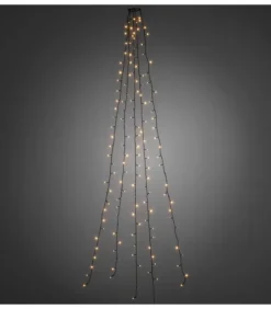 Konstsmide, guirlandes lumineuses de Noël Voile Guirlande Pour Sapin De Noël, 150 Diodes Led